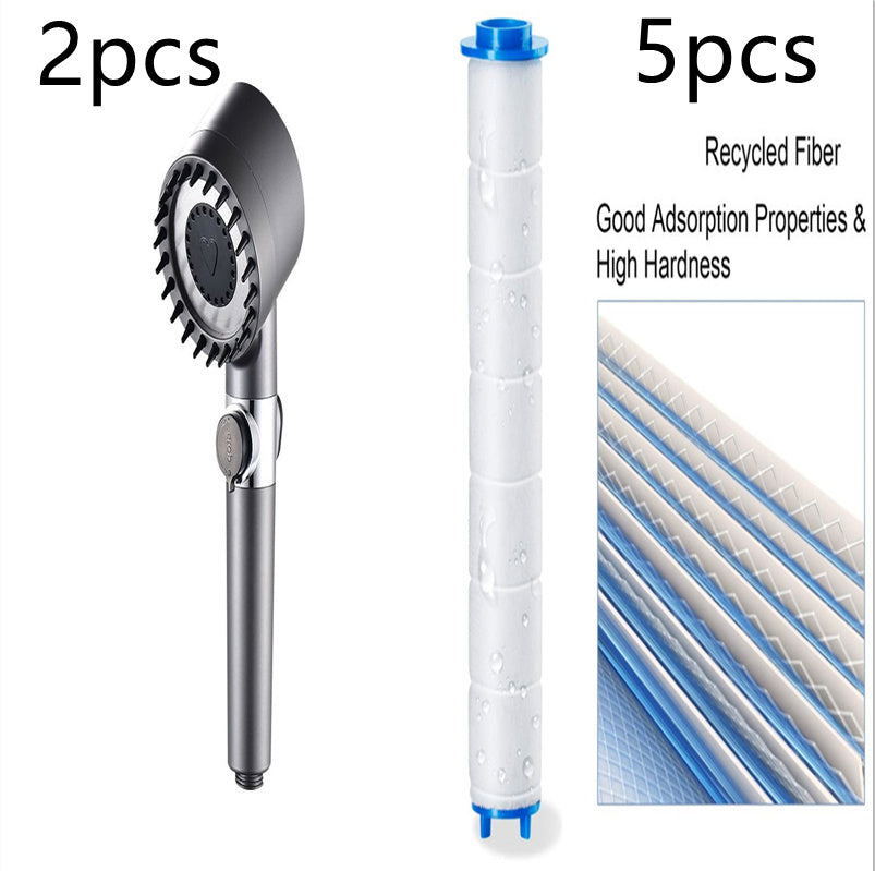 Pommeau de douche à 3 modes, tête de douche à haute pression | filtre portable | robinet de pluie | salle de bain | accessoires innovants pour la maison