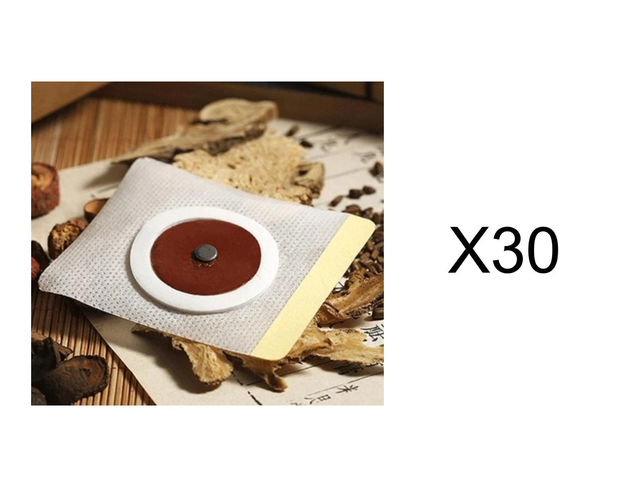 Nombril Bâton Slim Patch Combustion Des Graisses de L'abdomen Magnétique Patchs Detox Adhésif