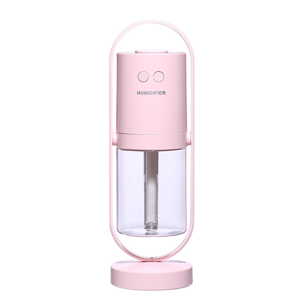 Humidificateur d'air USB Magic Shadow pour la maison avec veilleuses de projection, brumisateur ultrasonique pour voiture, mini purificateur d'air de bureau
