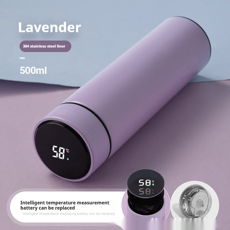 Thermos Intelligent à Affichage Digital – Noir ou Blanc