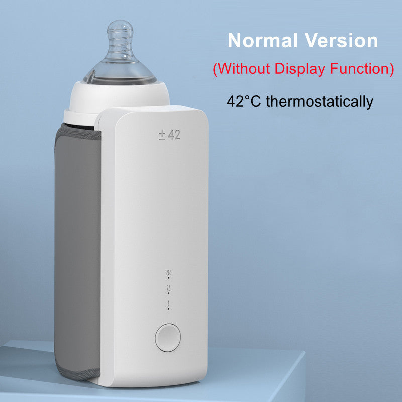 Chauffe-biberon portable sans fil rechargeable avec sac de chargement et de chauffage USB