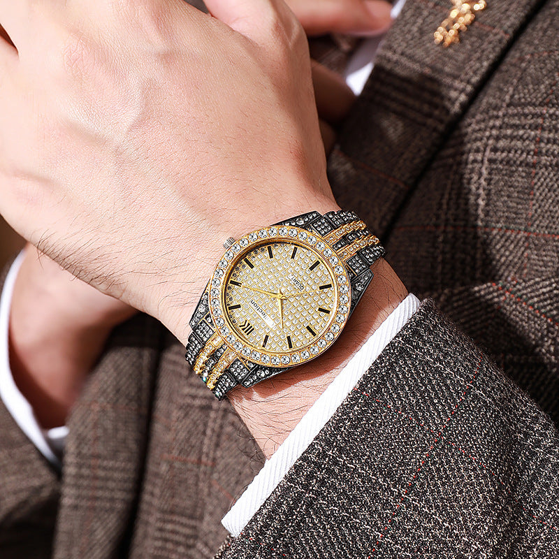 Montre à quartz étoilée tendance en gros