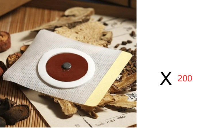 Nombril Bâton Slim Patch Combustion Des Graisses de L'abdomen Magnétique Patchs Detox Adhésif