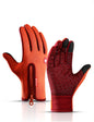 Hiver Gants Écran Tactile Équitation Moto Coulissante Étanche Gants De Sport Avec Polaire