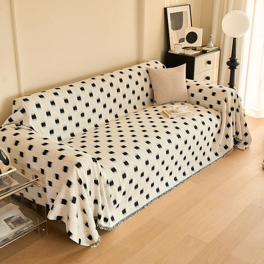 Nordic Cream Style Sofa Cover Modern Light Luxury Four Seasons Universal