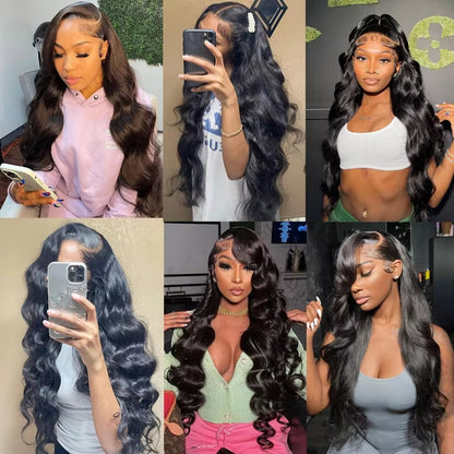 Perruque Lace Front Wig cheveux naturels vierges, cheveux crus vietnamiens | pre-plucked | nœuds décolorés | densité 6x4 | pour femmes noires