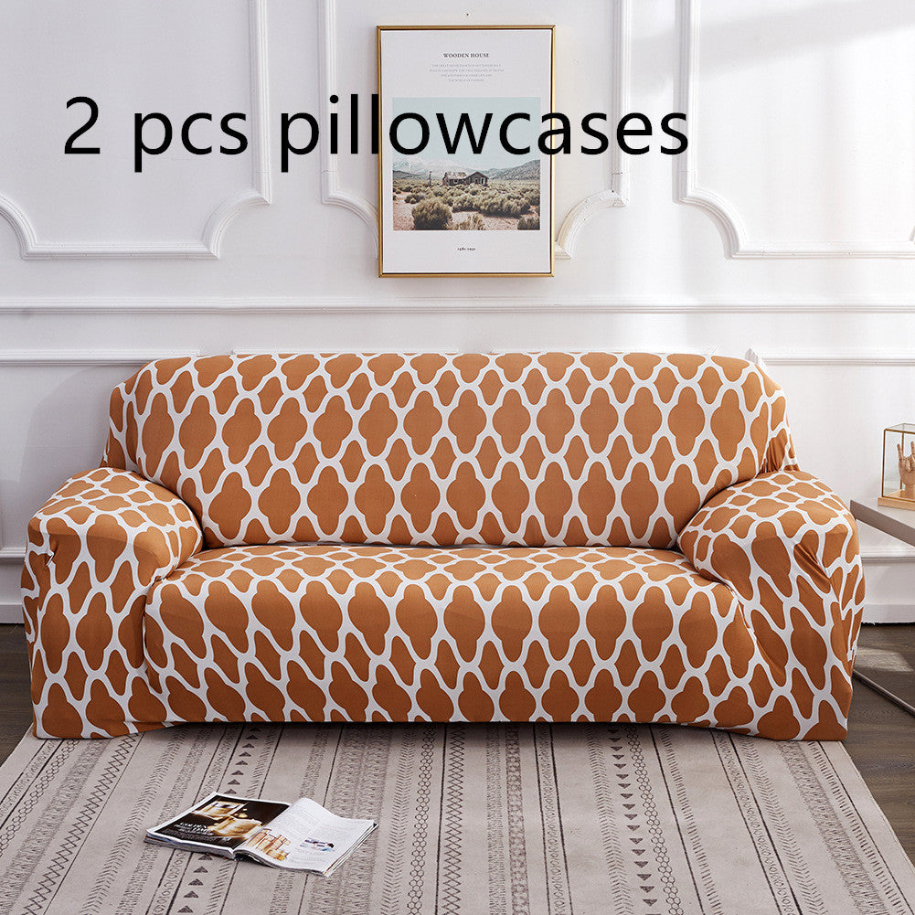 Full floral sofa cover