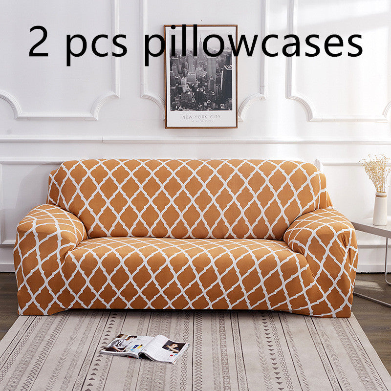 Full floral sofa cover