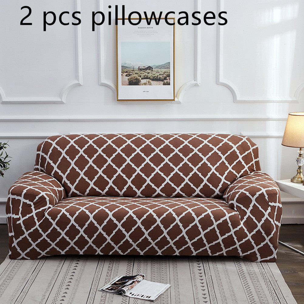 Full floral sofa cover