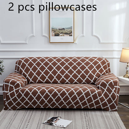 Full floral sofa cover