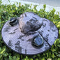 Chapeau à double ventilateur solaire avec motif camouflage, design moderne et pratique, chapeau ventilateur solaire.