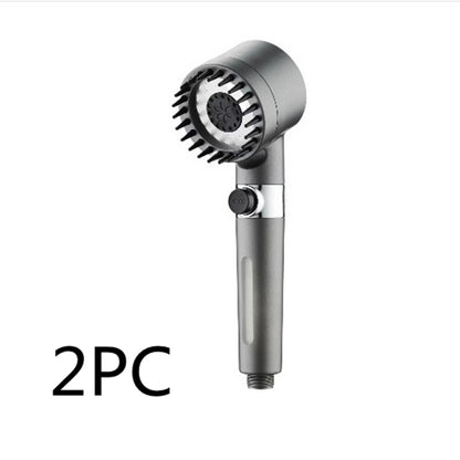 Filtre à pulvérisation Snowflake, pommeau de douche à pression d'eau purifiée