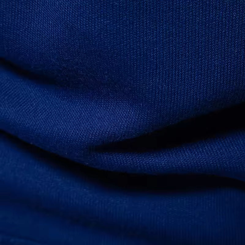 Solid-color Plus-size Men's Short-sleeve