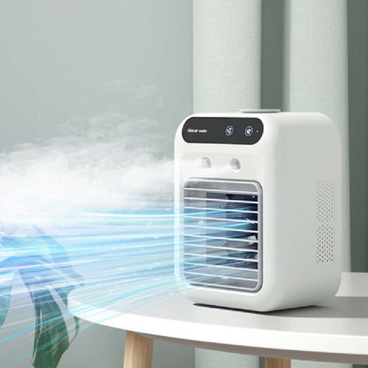 Climatiseur portable, refroidisseur d'air, ventilateur, refroidissement à eau, climatisation pour chambre, bureau, voiture