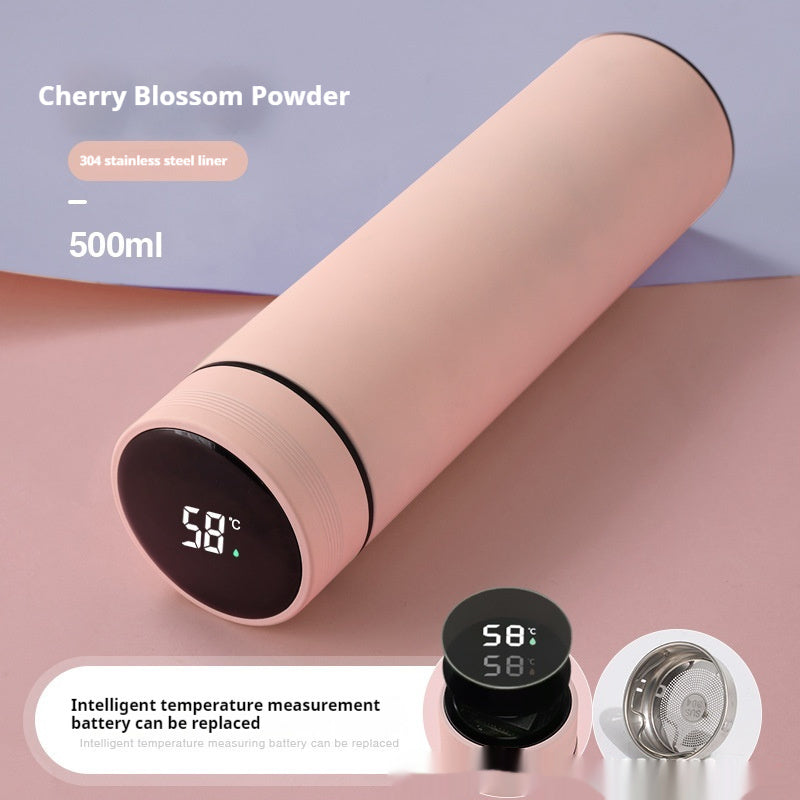 Thermos Intelligent à Affichage Digital – Noir ou Blanc