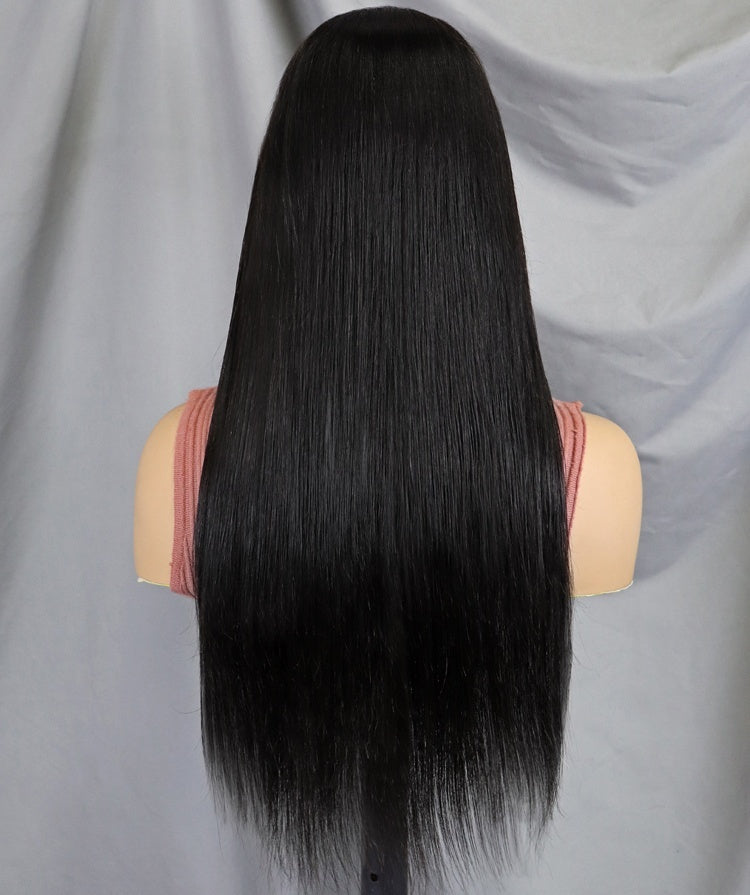 Perruque Lace Front Wig cheveux naturels vierges, cheveux crus vietnamiens | pre-plucked | nœuds décolorés | densité 6x4 | pour femmes noires