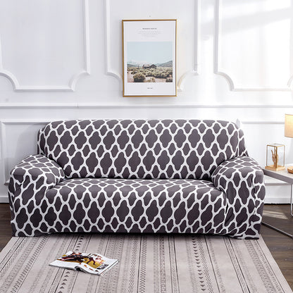 Full floral sofa cover