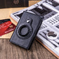 Men's Anti-theft Swipe Card Holder Tracker Hole