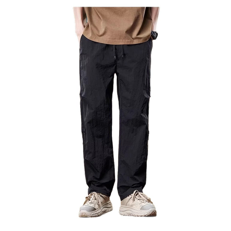 Men's Casual Pants American-style Straight-leg Pants