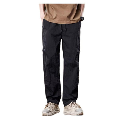 Men's Casual Pants American-style Straight-leg Pants