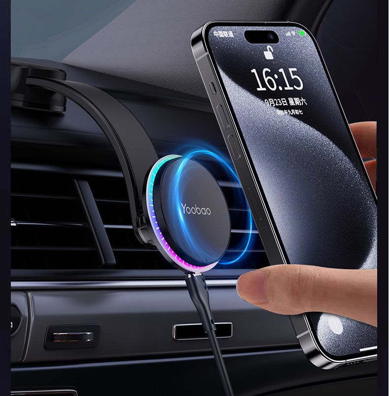 Magnetic Charging On-board Bracket Wireless Charger