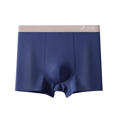 Cotton Men's Underwear High Waisted Flat Corner Shorts