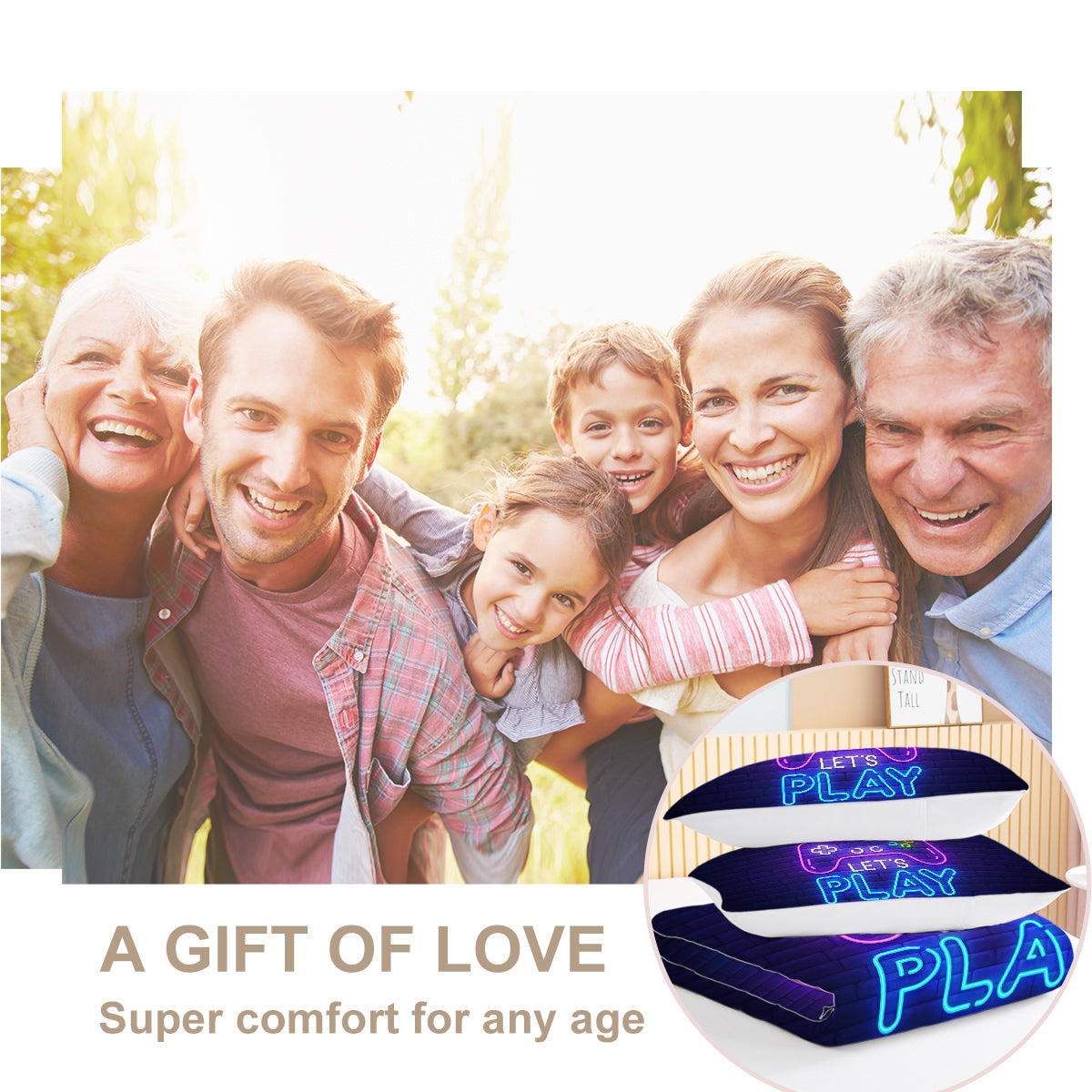 Housse de Couette 3 Pièces Néon Gaming Ultra Douce