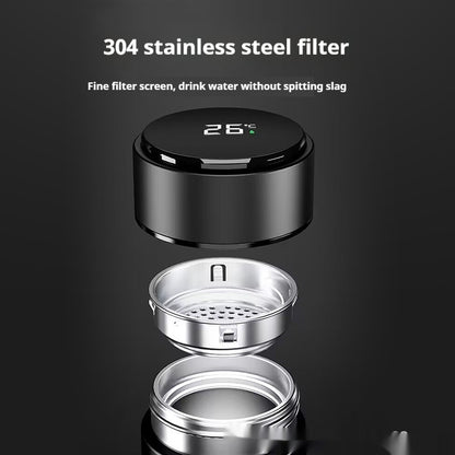 Thermos Intelligent à Affichage Digital – Noir ou Blanc