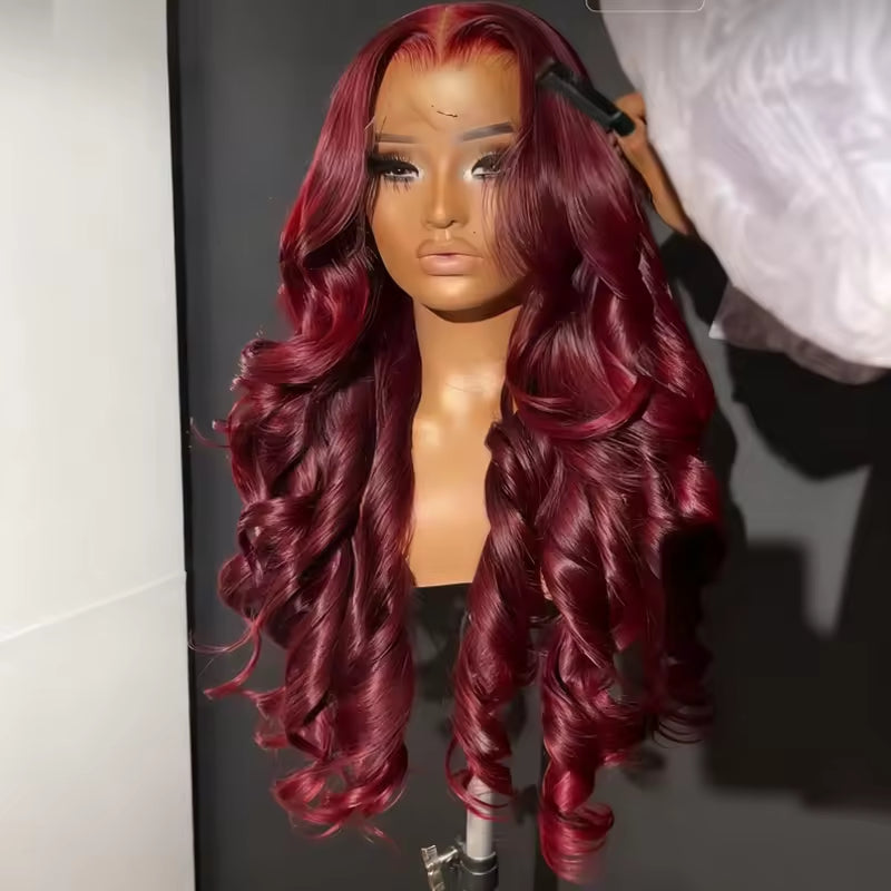 Deep Wave Burgundy :