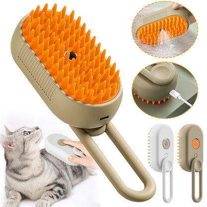 brosse a vapeur pour chien et chat