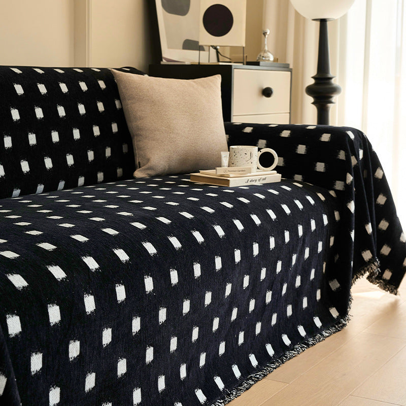 Nordic Cream Style Sofa Cover Modern Light Luxury Four Seasons Universal