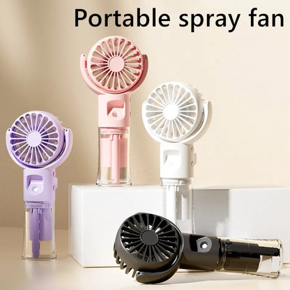 Ventilateur portable à pulvérisation d'eau à 4 vitesses