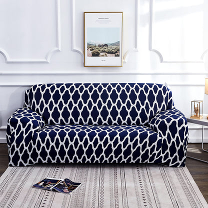 Full floral sofa cover