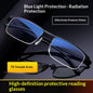 Multi-focal Blue-light-blocking Progressive Smart Reading Glasses