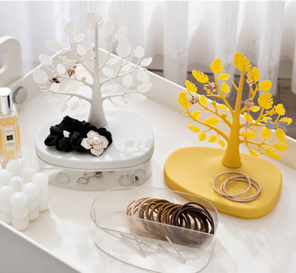 Porte-Bijoux Multifonctionnel avec Boîte de Rangement, Arbre, Gain de Place, Ménage, Brittop, Mignon