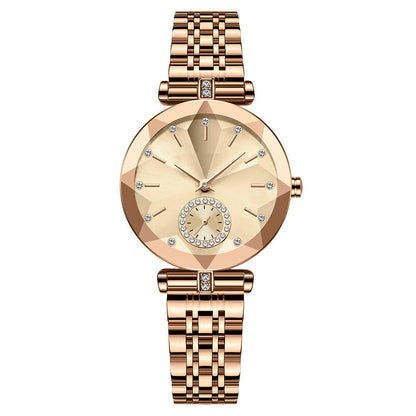 Montre-bracelet en acier pour femmes,