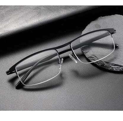 Multi-focal Blue-light-blocking Progressive Smart Reading Glasses