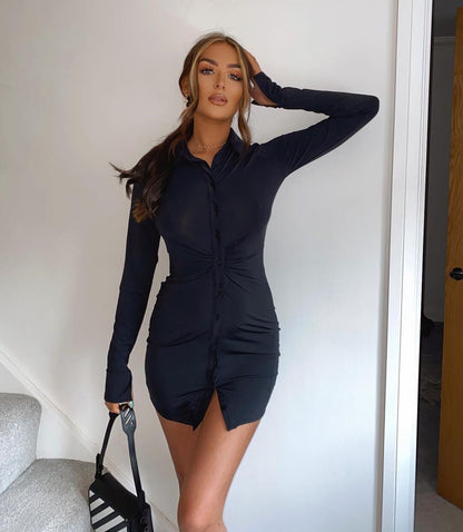 Button Down Dress Shirt Dress