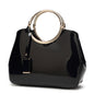 Patent Leather Ring Handbag