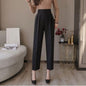 Triple Button High Waist Pants