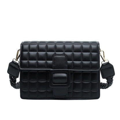 Braided Strap Shoulder Bag