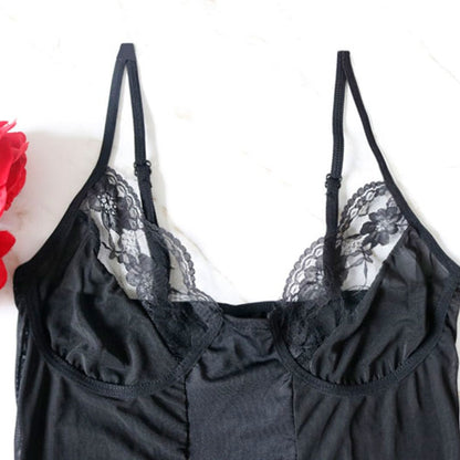 Semi See Through Nightdress