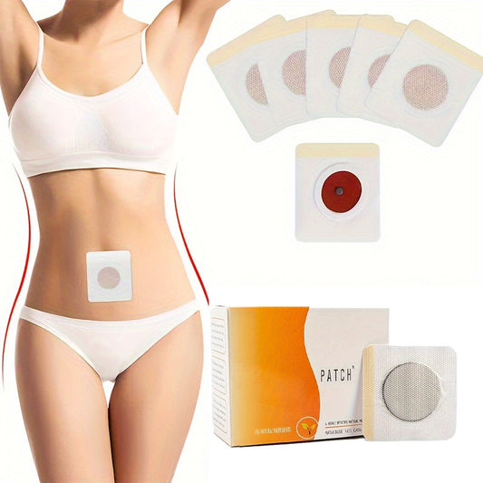 Nombril Bâton Slim Patch Combustion Des Graisses de L'abdomen Magnétique Patchs Detox Adhésif