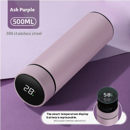 Thermos Intelligent à Affichage Digital – Noir ou Blanc