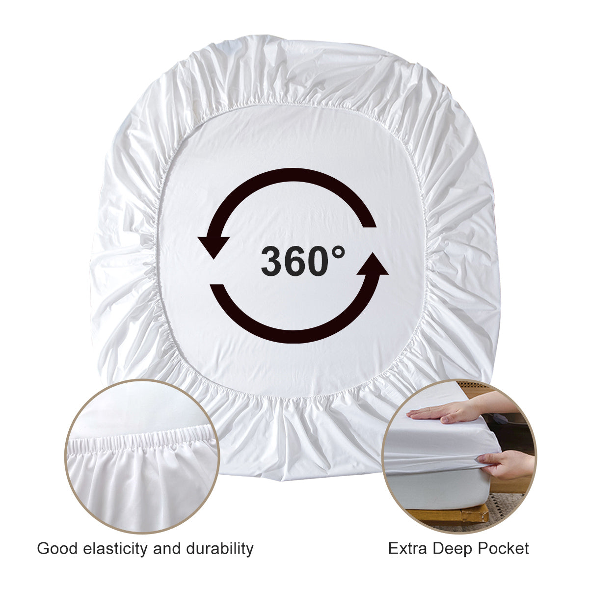 Housse de lit thème animaux enfants avec excellente élasticité et poche extra profonde pour un confort optimal.