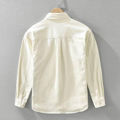 Vêtements de travail couture homme mode décontracté polyvalent artistique haut ample