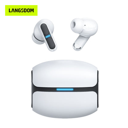 Casque de jeu Langsdom, écouteurs Bluetooth avec micro, basses
