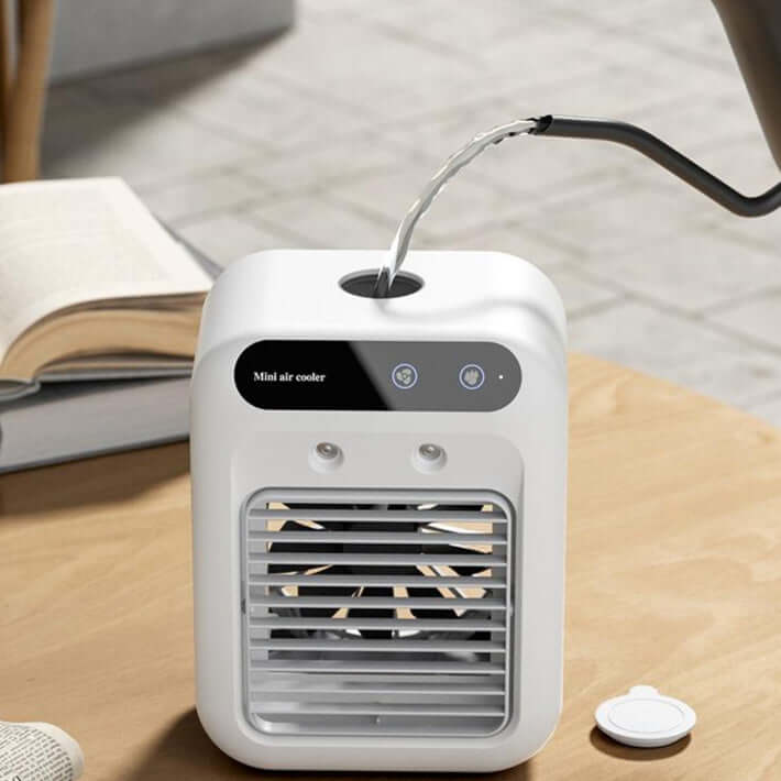 Climatiseur portable, refroidisseur d'air, ventilateur, refroidissement à eau, climatisation pour chambre, bureau, voiture
