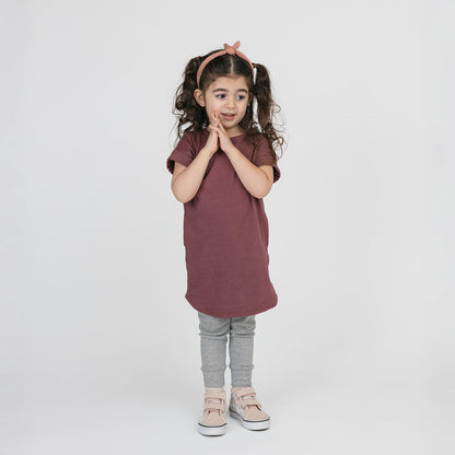 Cloud Rolled Sleeve Dress