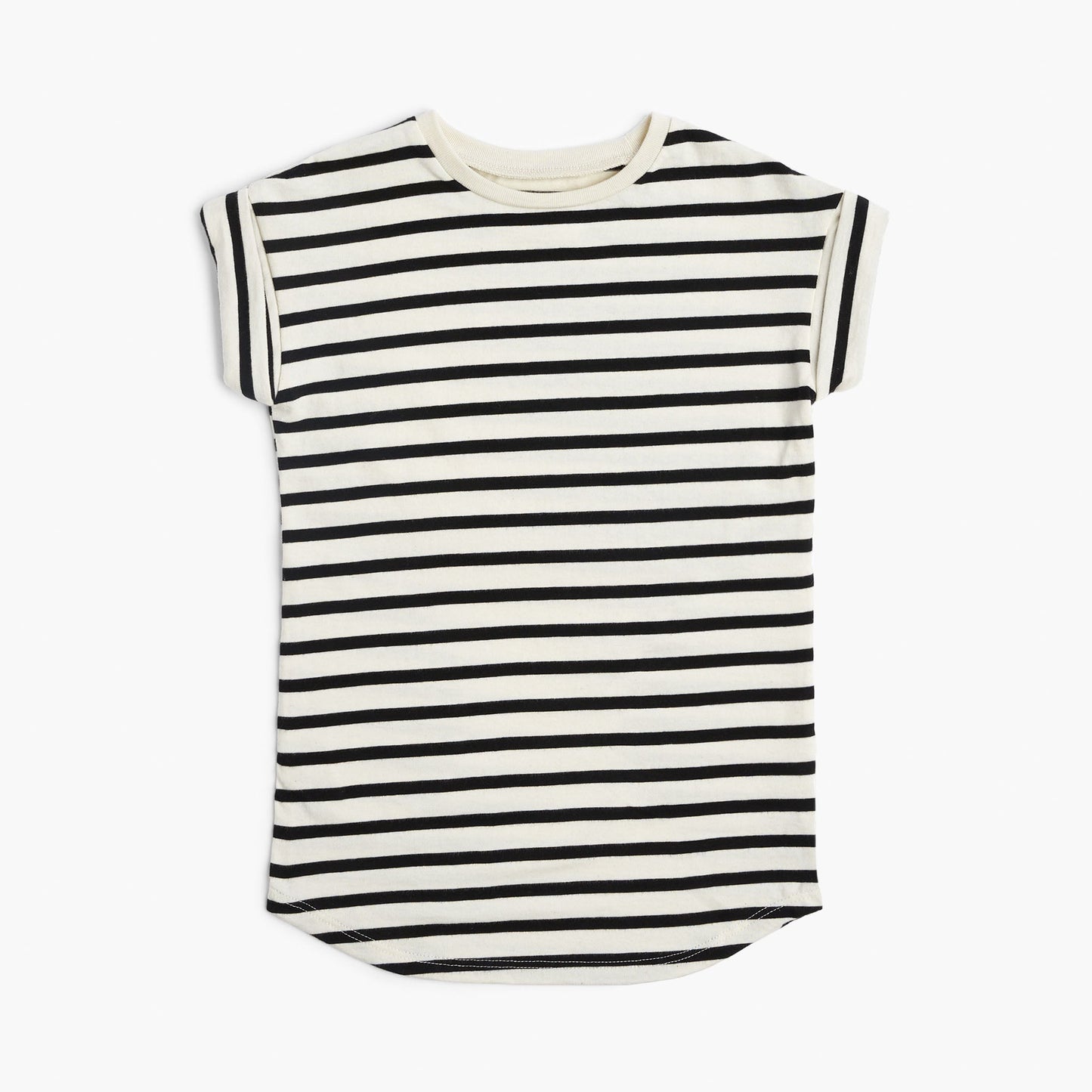 Cloud Rolled Sleeve Dress